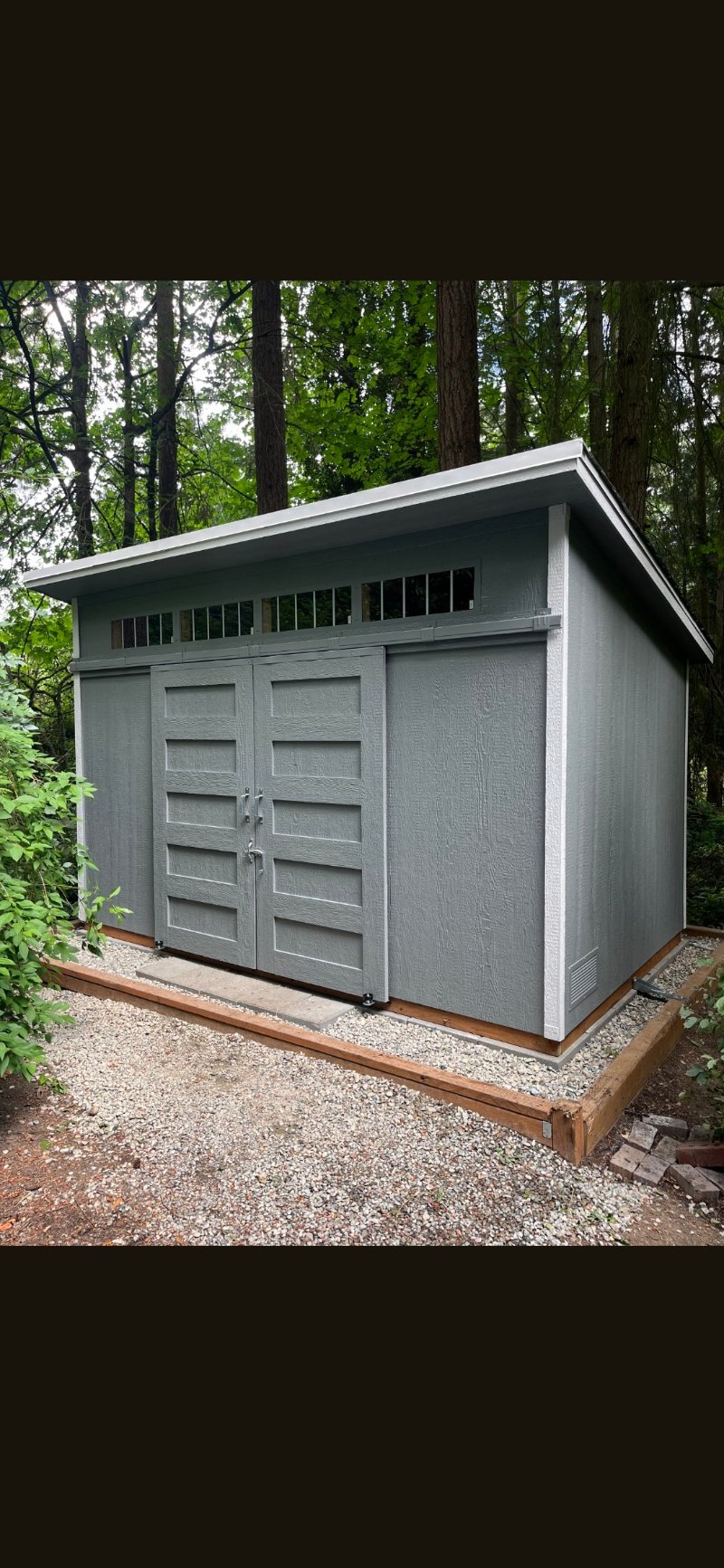 Shed construction